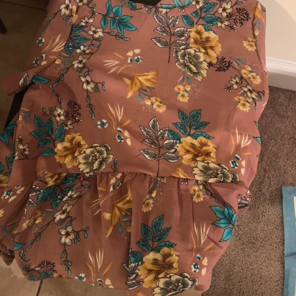 Floral blouse